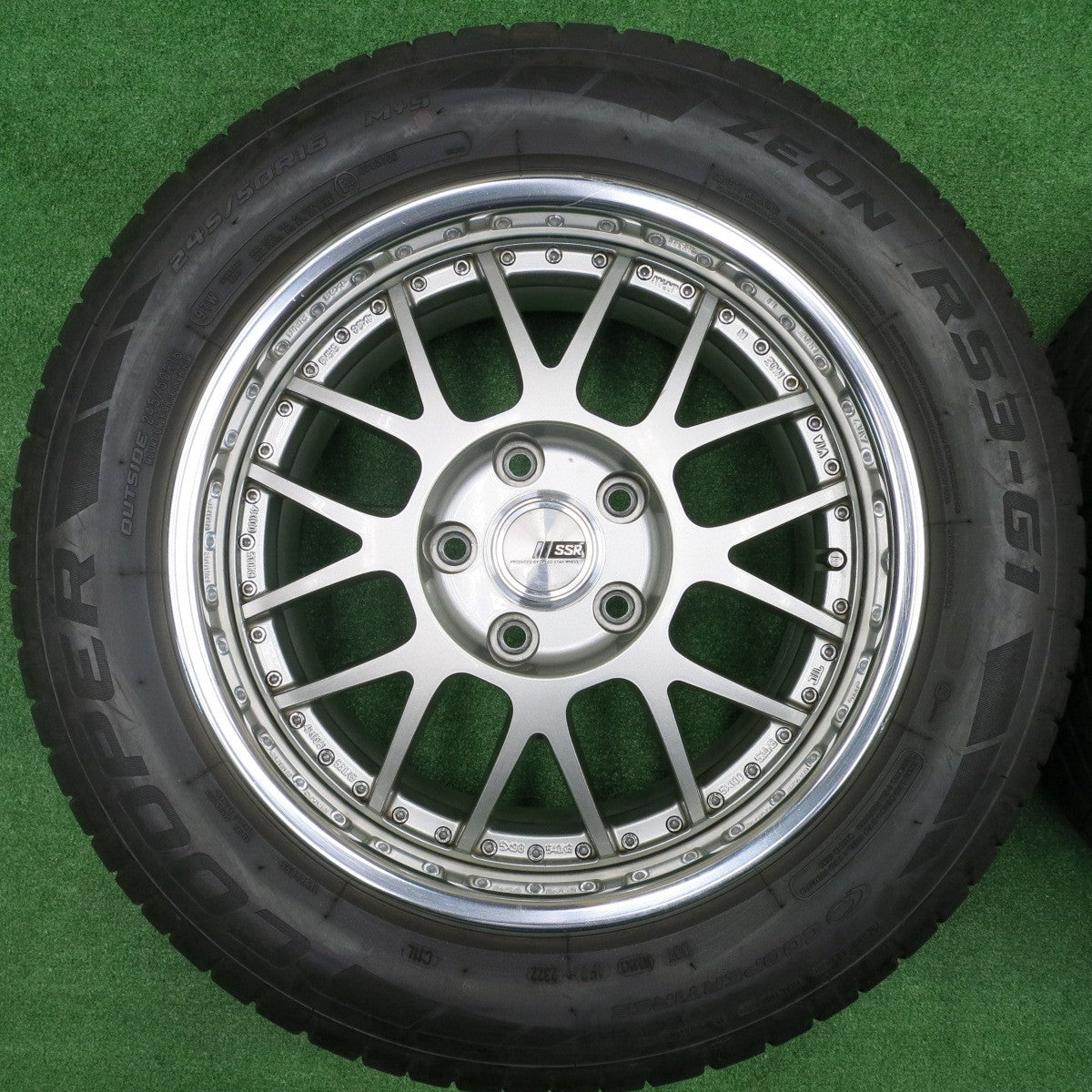 [送料無料] バリ溝！22年！綺麗！9.5分★SPEED STAR TANABE MS1-R SSR 225/45R16 245/50R16 ナンカン NS-20 クーパー ZEON RSE-G1 タナベ PCD114.3/5H★4092801NJノ