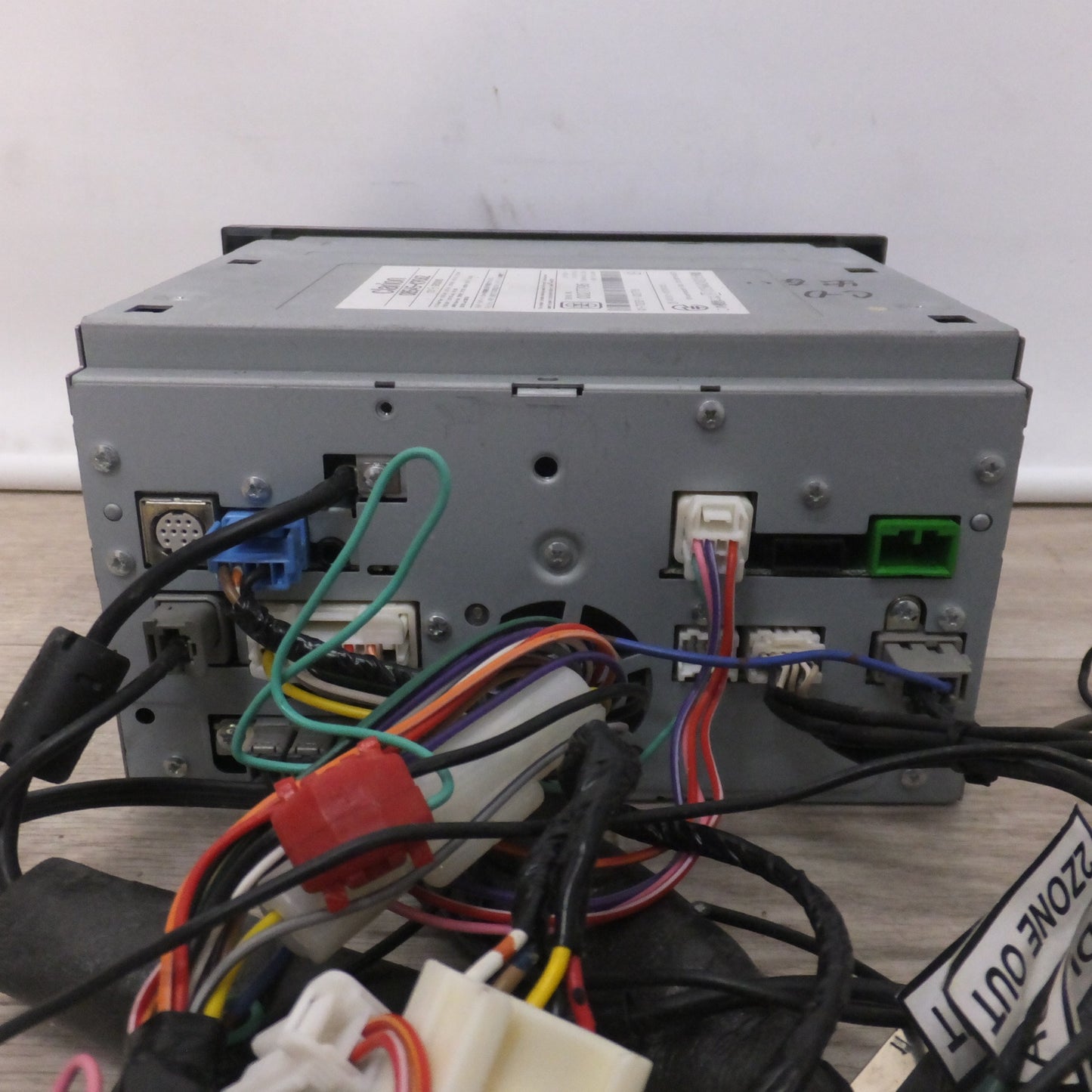 [送料無料] 現状品★クラリオン製 ダイハツ 純正 カーナビ メモリーナビ NSZC-W61-W 08545-K9062[48]★