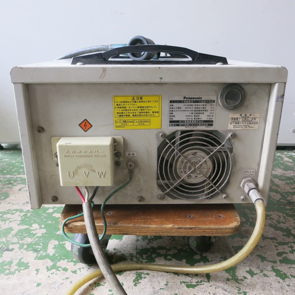 [送料無料] ◆Panasonic インバーター 制御 直流 TIG 溶接機 YC-300BM2 200V パナソニック 松下◆