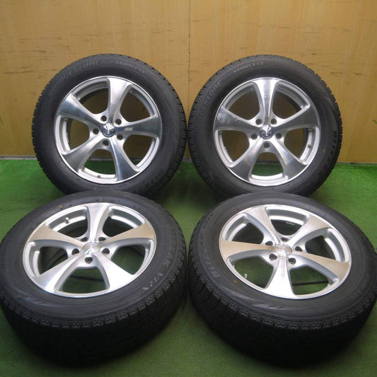 バリ溝！9.5分★★Leonis AS スタッドレス 215/60R17 ブリヂストン ブリザック VRX レオニス 17インチ PCD114.3/5H★4020713Hス