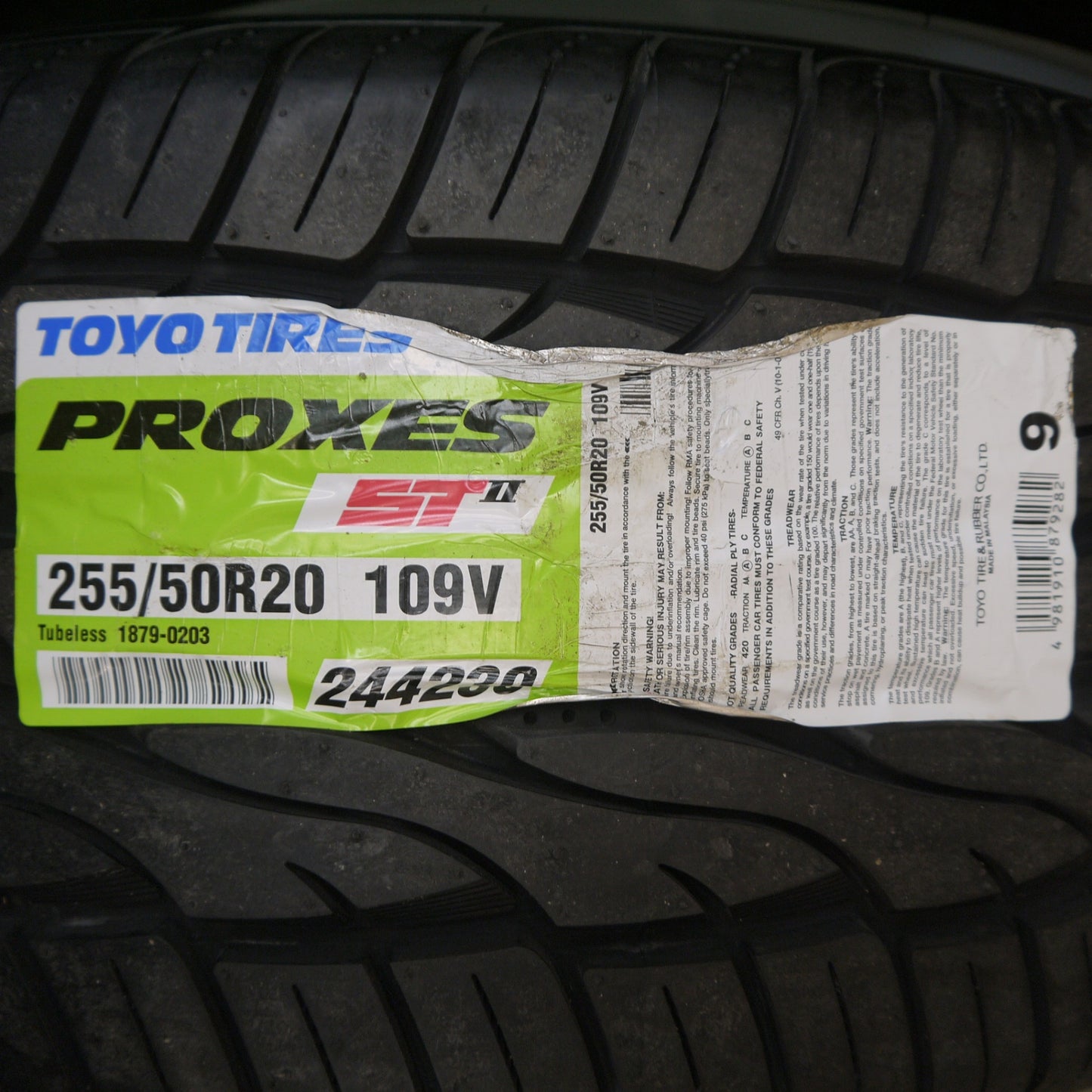 未使用★ボルボ 等 ACE Scorpio 255/50R20 トーヨー プロクセス STⅡ エース スコーピオ 20インチ PCD108/5H★6052601KKノ