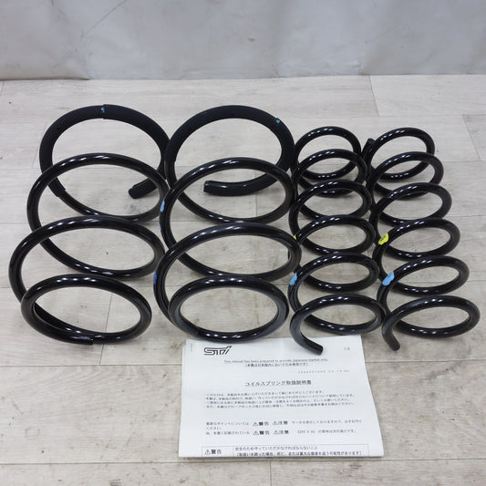 [送料無料] 1台分セット！キレイ◆スバル BP BL 系 レガシィ GT 系 グレード 純正 コイル スプリング カー パーツ◆