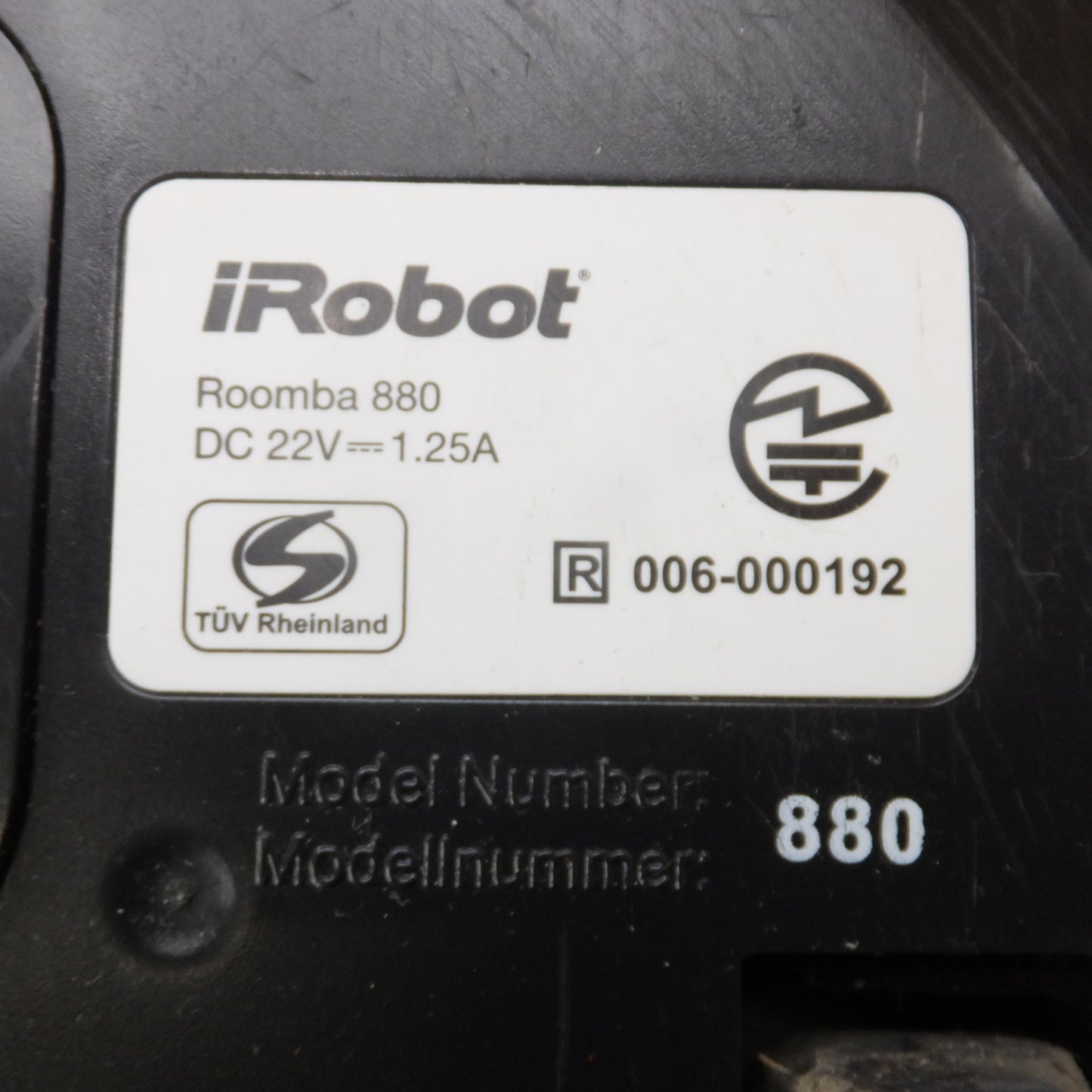 [送料無料] ジャンク★アイロボット iRobot 2014年製 ルンバ Roomba 880 DC22V　本体のみ★