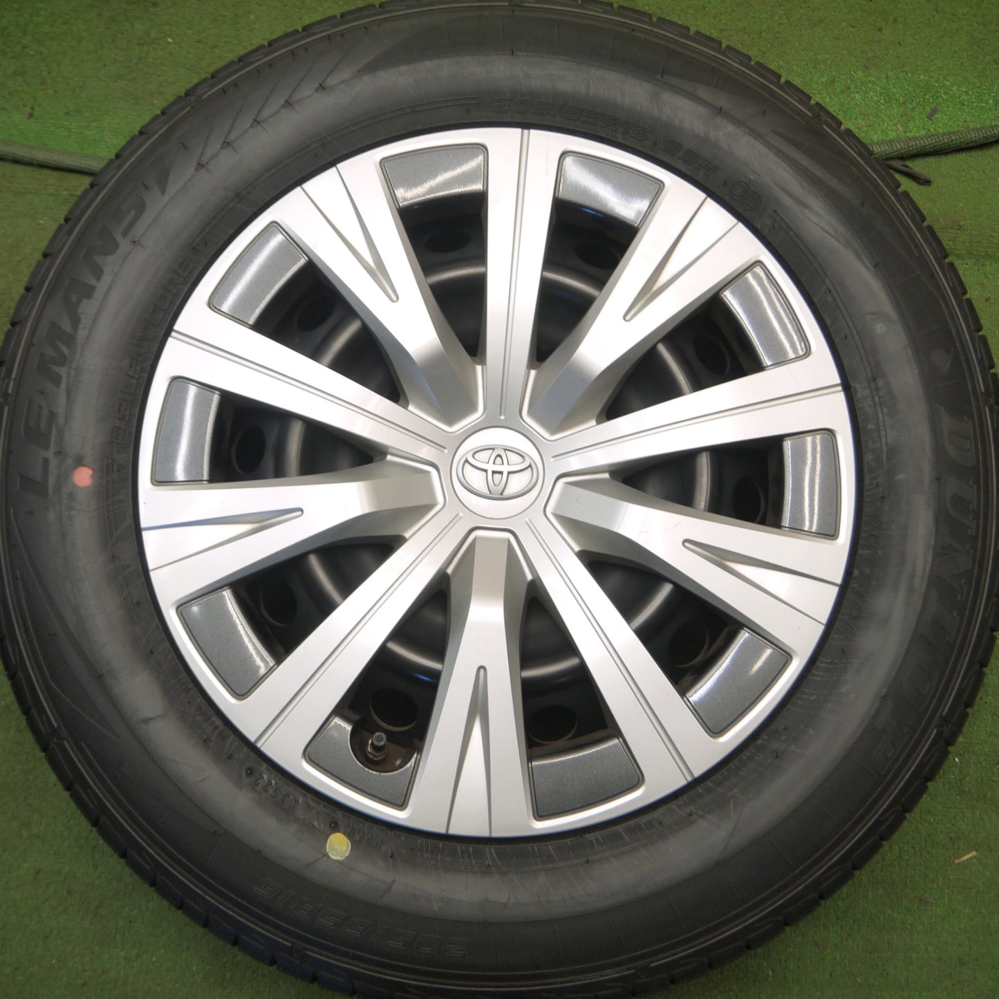 *送料無料* 新車外し！22年★トヨタ カムリ 純正 スチール 205/65R16 ダンロップ LE MANS V 16インチ PCD114.3/5H★4022809Hノ