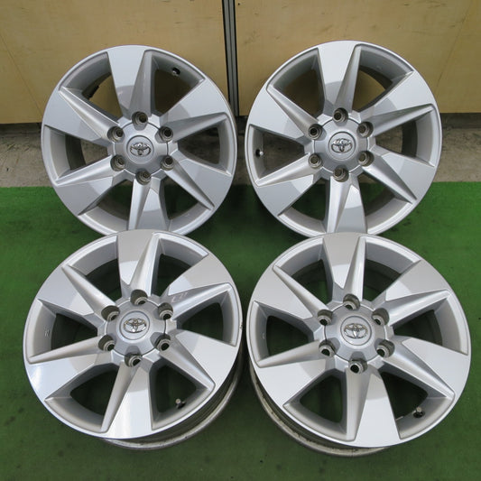 キレイ★トヨタ 150系 ランクル プラド 純正 ホイール 17インチ 17×7.5J PCD139.7/6H★6051903NGホ