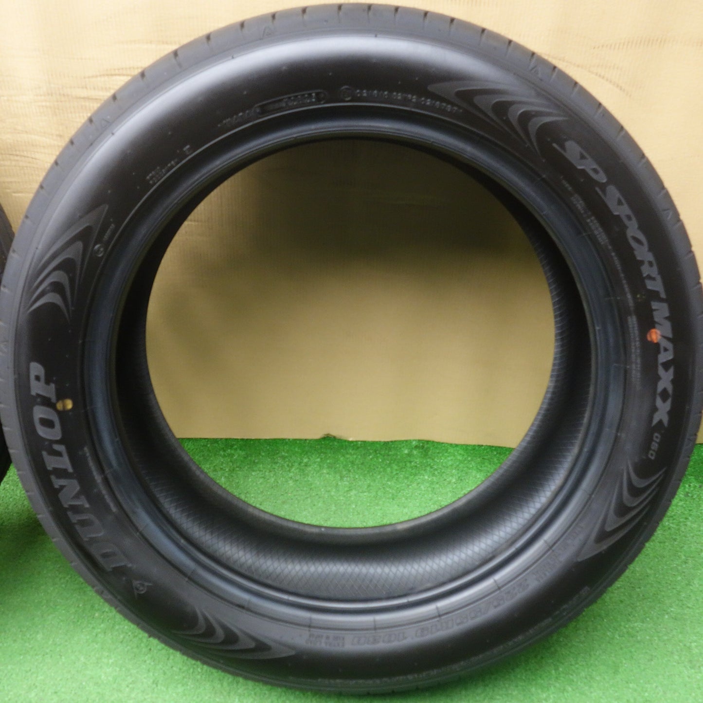 新車外し！25年★225/55R19 ダンロップ SPスポーツマックス 060 タイヤ 19インチ 40系 アルファード ヴェルファイア 等★6061705KTノタ