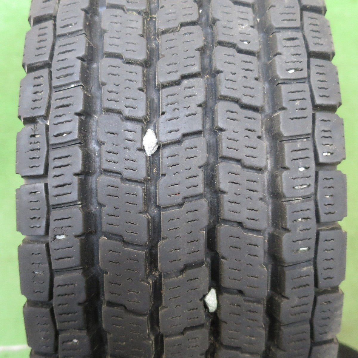バリ溝！キレイ！9分！1本★スタッドレス 195/75R15 109/107L 12PR ヨコハマ アイスガード iG91 スチール ホイール 15インチ PCD139.7/6H★6012812ナス