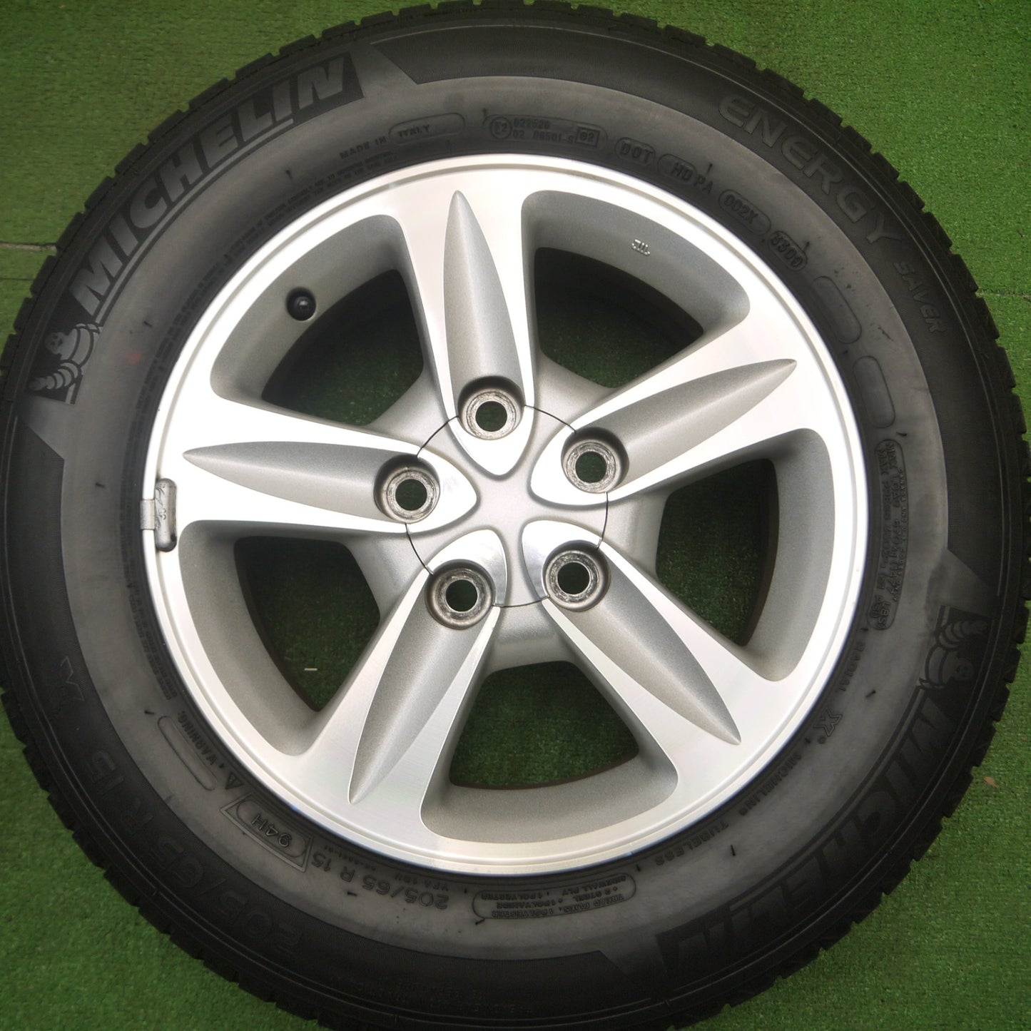 [送料無料] 4本価格★トヨタ 30系 エスティマ 純正 205/65R15 ミシュラン エナジーセイバー 15インチ PCD114.3/5H★4122306Hノ