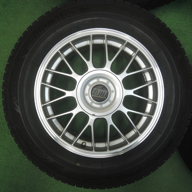 *送料無料* バリ溝！22年！ほぼ10分★スタッドレス 215/65R16 ブリヂストン ブリザック VRX3 VANITY 16インチ PCD114.3/4H 5H マルチ★4011707SYス