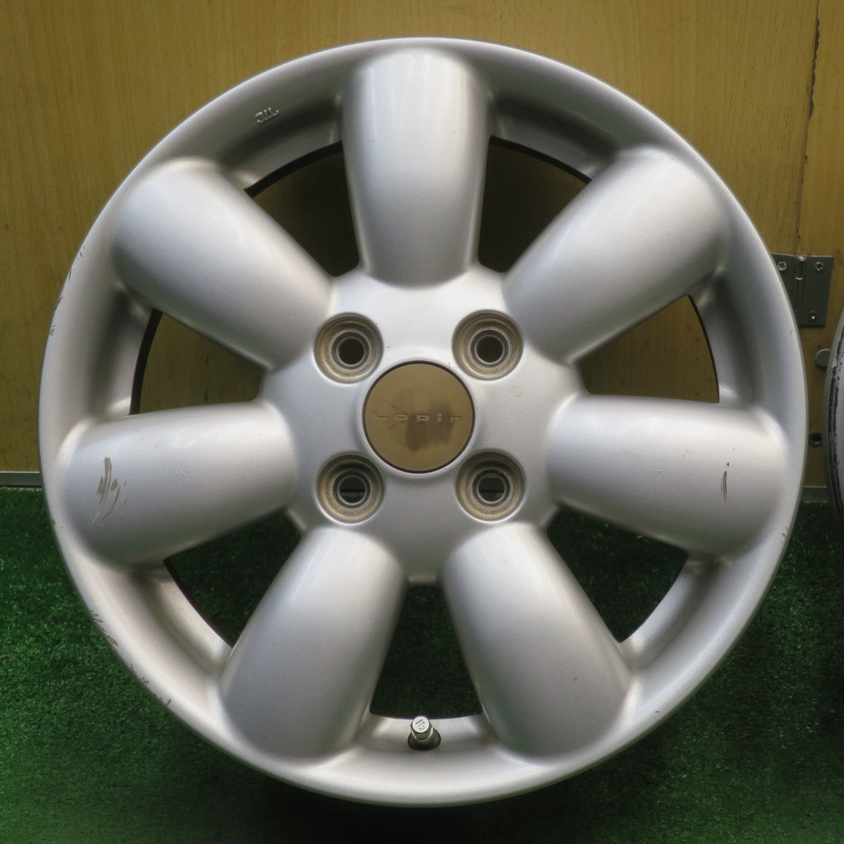 4本価格★スズキ HE22S アルト ラパン 純正 ホイール 14インチ 14×4.5J PCD100/4H★6071701NJホ