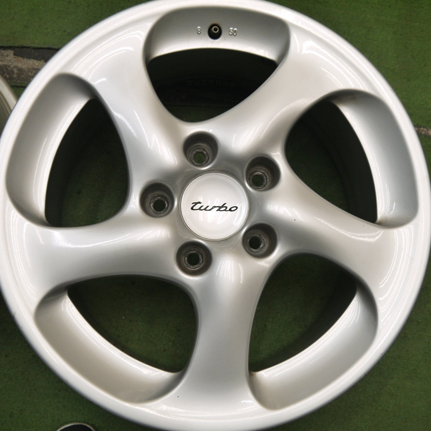 4本価格★ポルシェ 911 996 カレラ 4S 純正 ホイール 18インチ 18×8J 18×11J PCD130/5H★5081202Hホ
