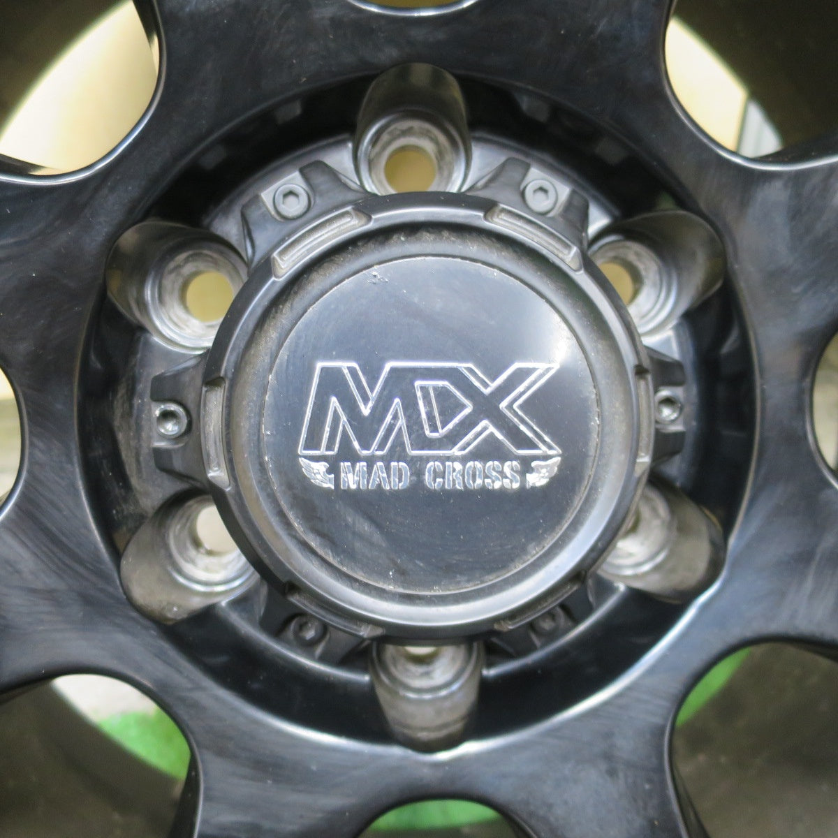 4本価格◎MX MAD CROSS 17インチ ホイール マッドクロス 17×8J PCD139.7/6H◎6081201NGホ