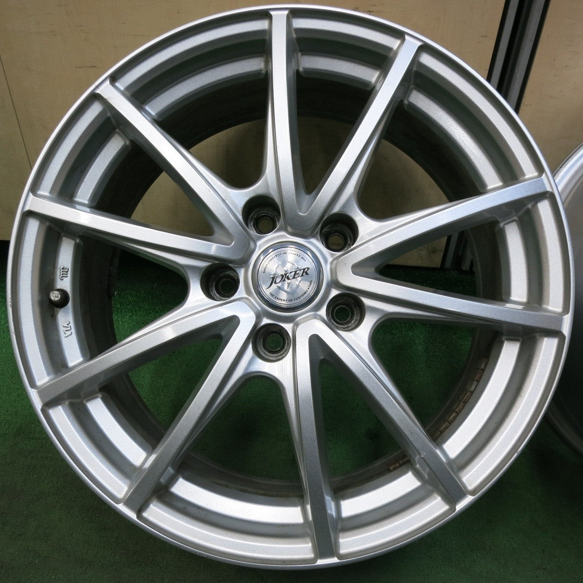 4本価格★JOKER weds ジョーカー ウェッズ 17インチ ホイール 17×7J PCD114.3/5H★5030713SYホ