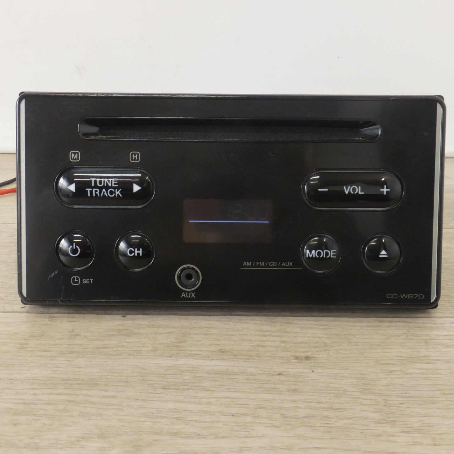 [送料無料] ★クラリオン製 ダイハツ 純正 ワイドシンプルCDチューナー CC-W67D 08600-K9032 PD-2976[40]★