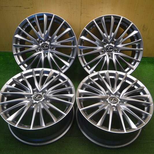 [送料無料] 新車外し★レクサス IS バージョンL 純正 ホイール 19インチ 19×8.5J PCD114.3/5H★5021407Hホ