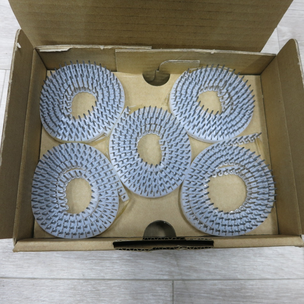 [送料無料] 未使用!まとめ売り◆ファスリンク コーススレッド 半ネジ 400本 AC-4.2X75 4箱 / タチカワ シート連結ロール釘 SDP25-16 4箱 TSP25-16 2箱 / 兼松 DUO-FAST ポケット釘打機専用釘 3箱◆