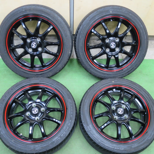 バリ溝！22年！キレイ！8.5分★165/55R15 グッドイヤー イーグル LS2000 hybridⅡ S-HOLD S-5V 15インチ 軽サイズ N-BOX ワゴンR 等 PCD100/4H★6022102TTノ