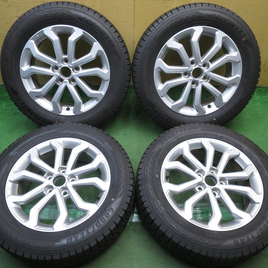 バリ溝！キレイ！9.5分◎トヨタ カローラ クロス 純正 ENKEI 215/60R17 スタッドレス グッドイヤー アイスナビ8 エンケイ 17インチ PCD114.3/5H◎6100602NJス