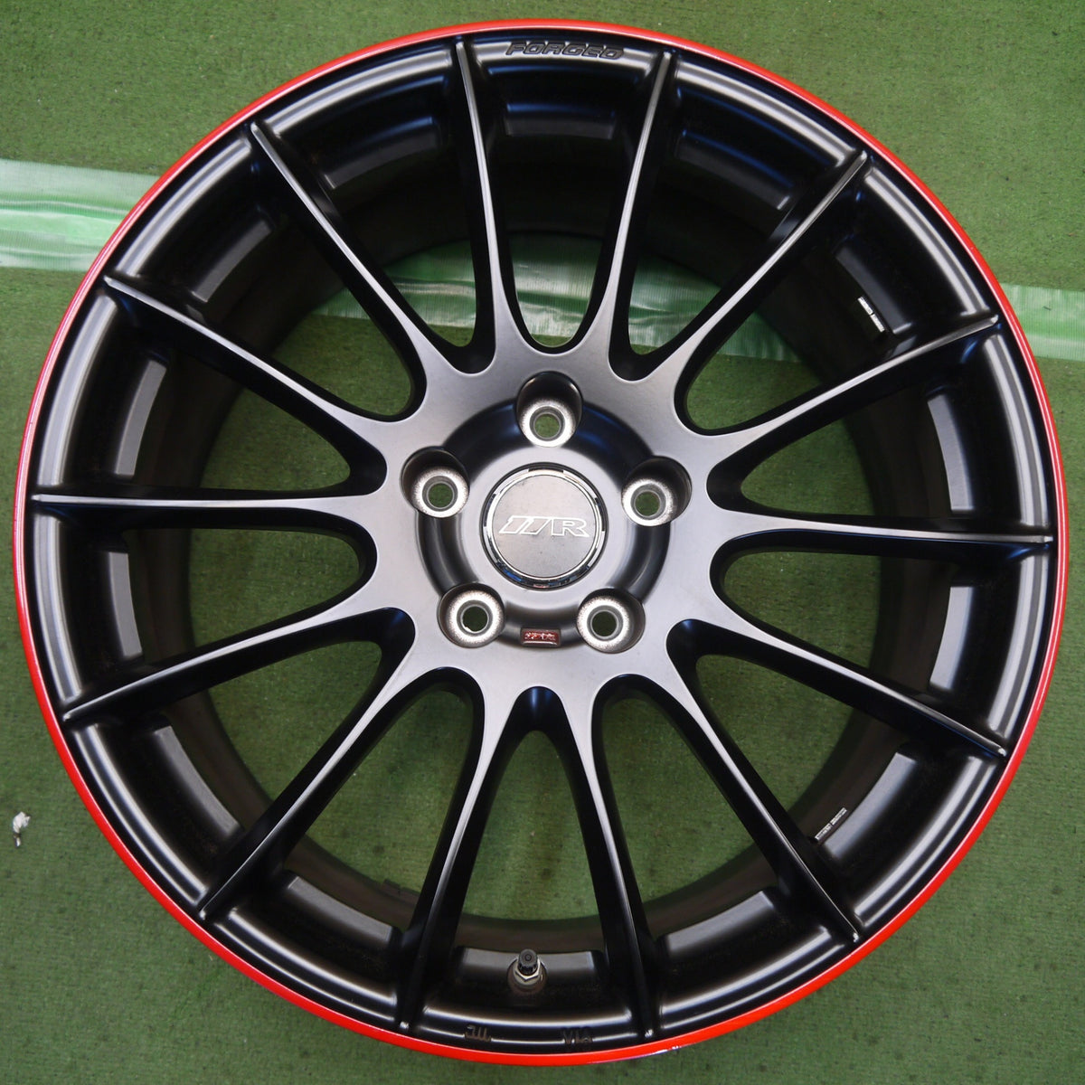 キレイ！センサー付き◎weds 11R 脇阪寿一 プロデュース 鍛造 ホイール 18インチ ウェッズ 18×8.0J PCD114.3/5H◎6091108Hホ