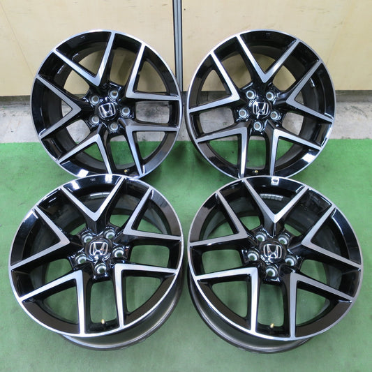 4本価格！付属品 消音装置 付き◎ホンダ FL1 FL4 シビック 純正 ホイール 18インチ 18×8J PCD114.3/5H◎6082402NGホ