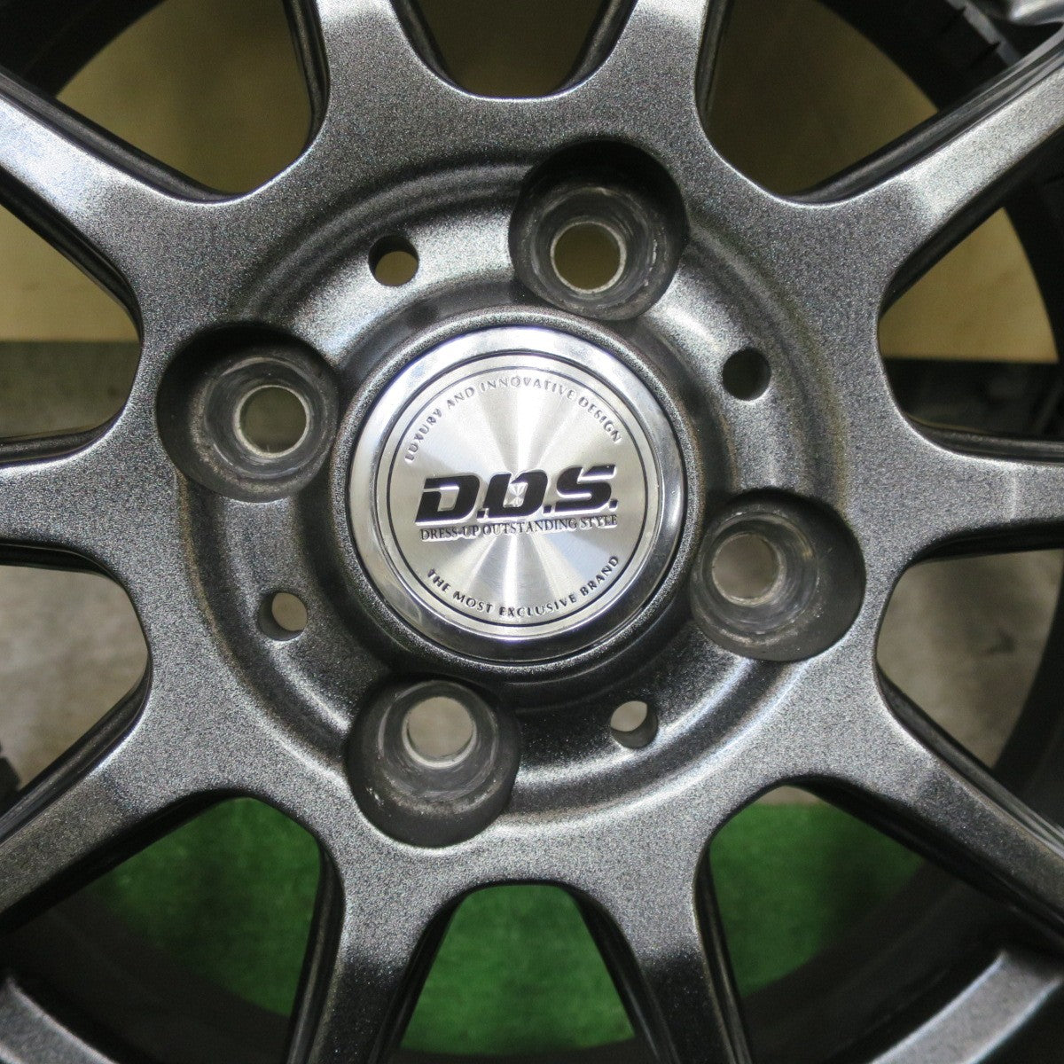 バリ溝！21年！キレイ！9分★スタッドレス 155/65R14 グッドイヤー アイスナビ7 D.O.S. DOS 14インチ PCD100/4H★5060702TTス