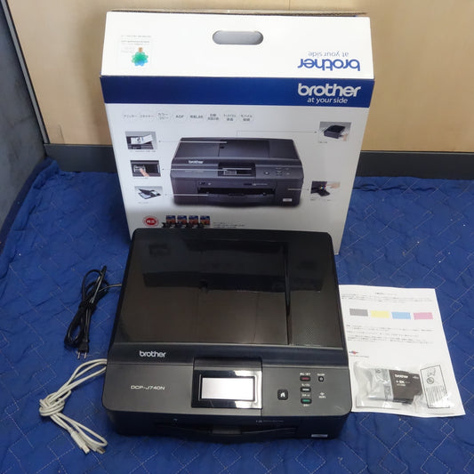 [送料無料] 付属品付き☆brother A4 インクジェット 複合機 プリンター PRIVIO DCP-J740N プリビオ コピー 機 ブラザー☆