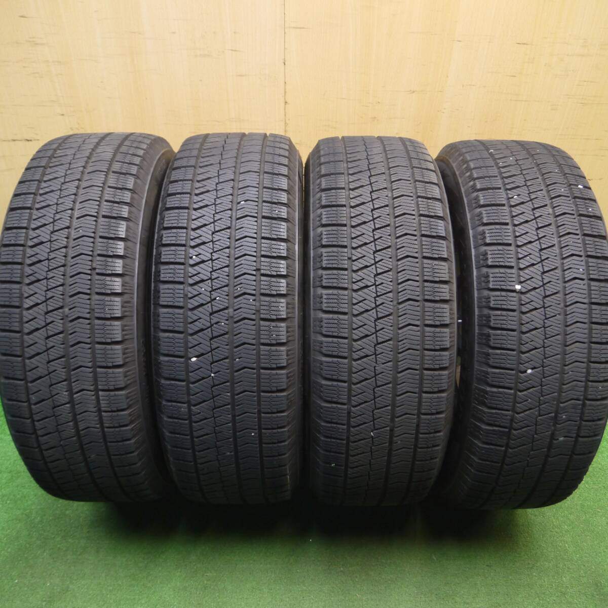 バリ溝！21年！キレイ！9.5分★スタッドレス 215/60R16 ブリヂストン ブリザック VRX2 DILETTO ディレット 16インチ PCD114.3/5H★5011513Hス