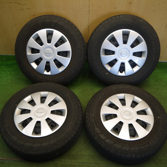 キレイ！22年★日産 クリッパー 純正 スチール 145/80R12 80/78N ヨコハマ BluEarth-Van RY55 12インチ PCD100/4H★6051906Hノ