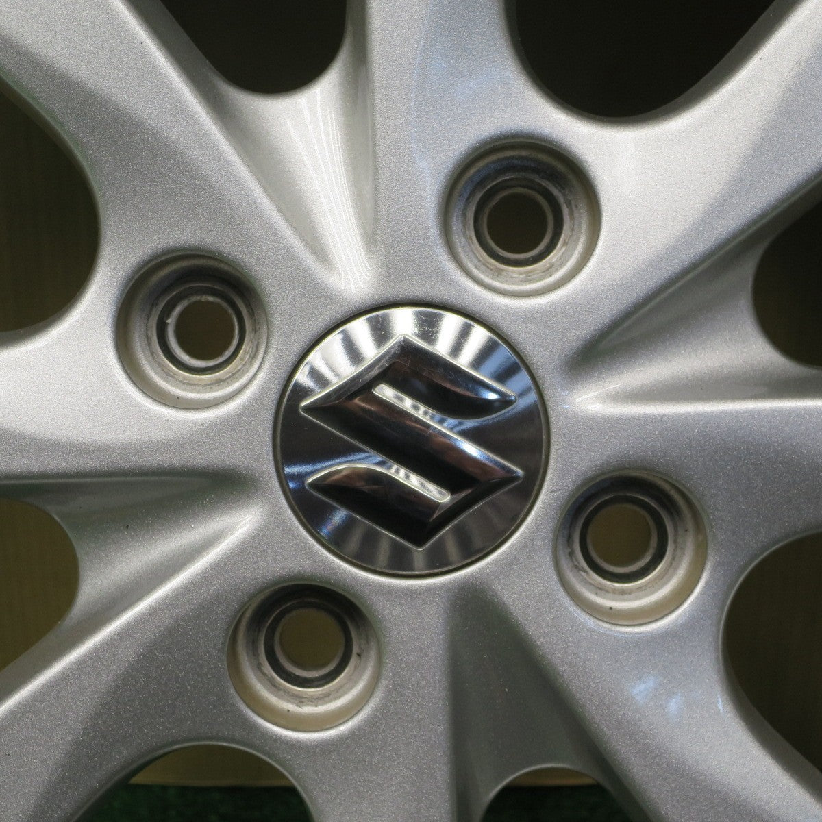 バリ溝！キレイ！9.5分以上★スズキ MH55S ワゴンR 純正 155/65R14 スタッドレス ダンロップ ウインターマックス WM01 14インチ PCD100/4H★5121005NKス