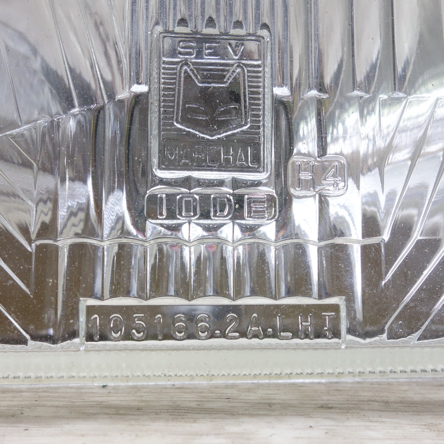 [送料無料] 未使用！左右セット◆MARCHAL マーシャル ヘッドライト H4 角目 ハロゲン Valeo D6 ヘッドランプ 当時物 旧車◆