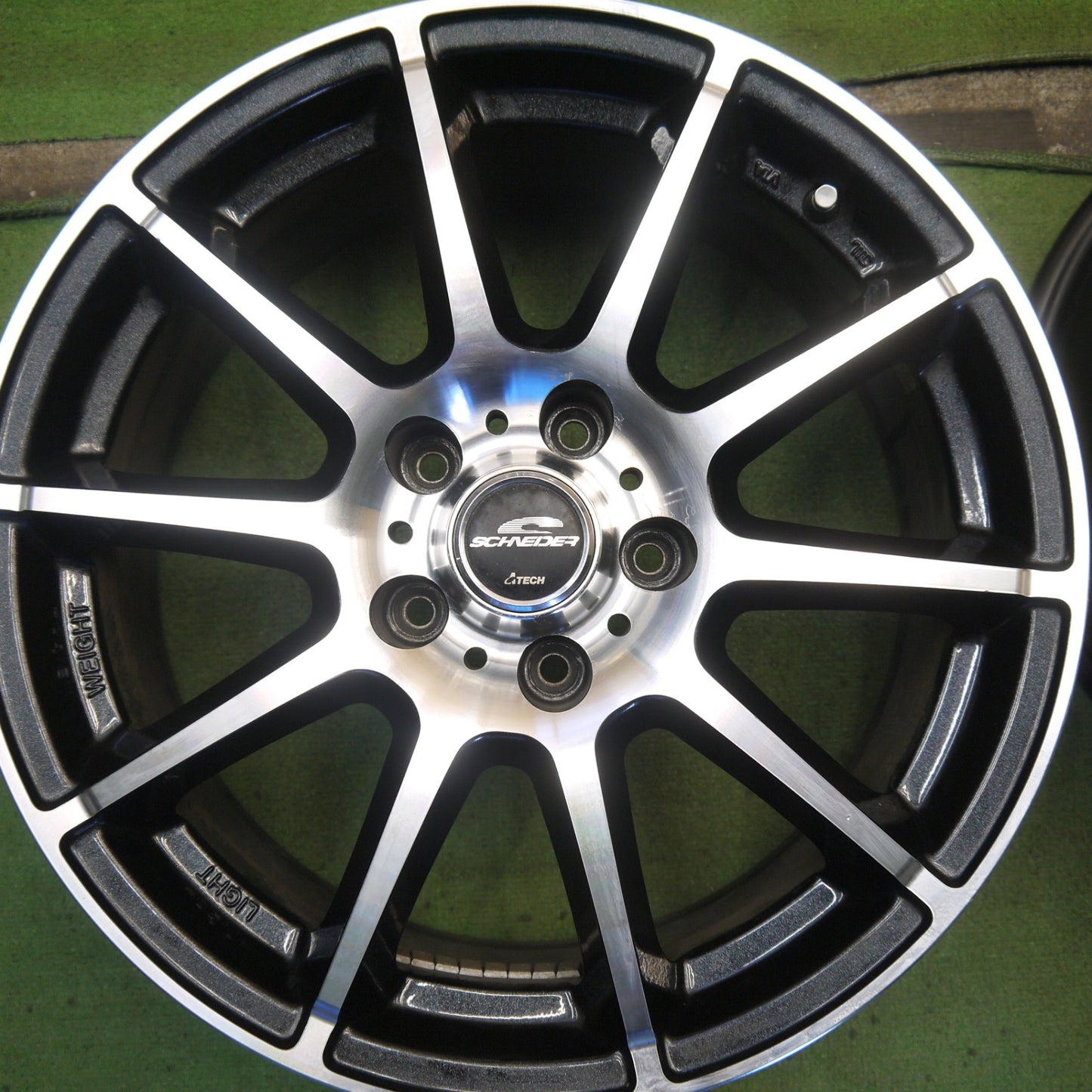 4本価格★SCHNEIDER ATECH 17インチ ホイール シュナイダー エーテック 17×7J PCD114.3/5H★6072902Hホ