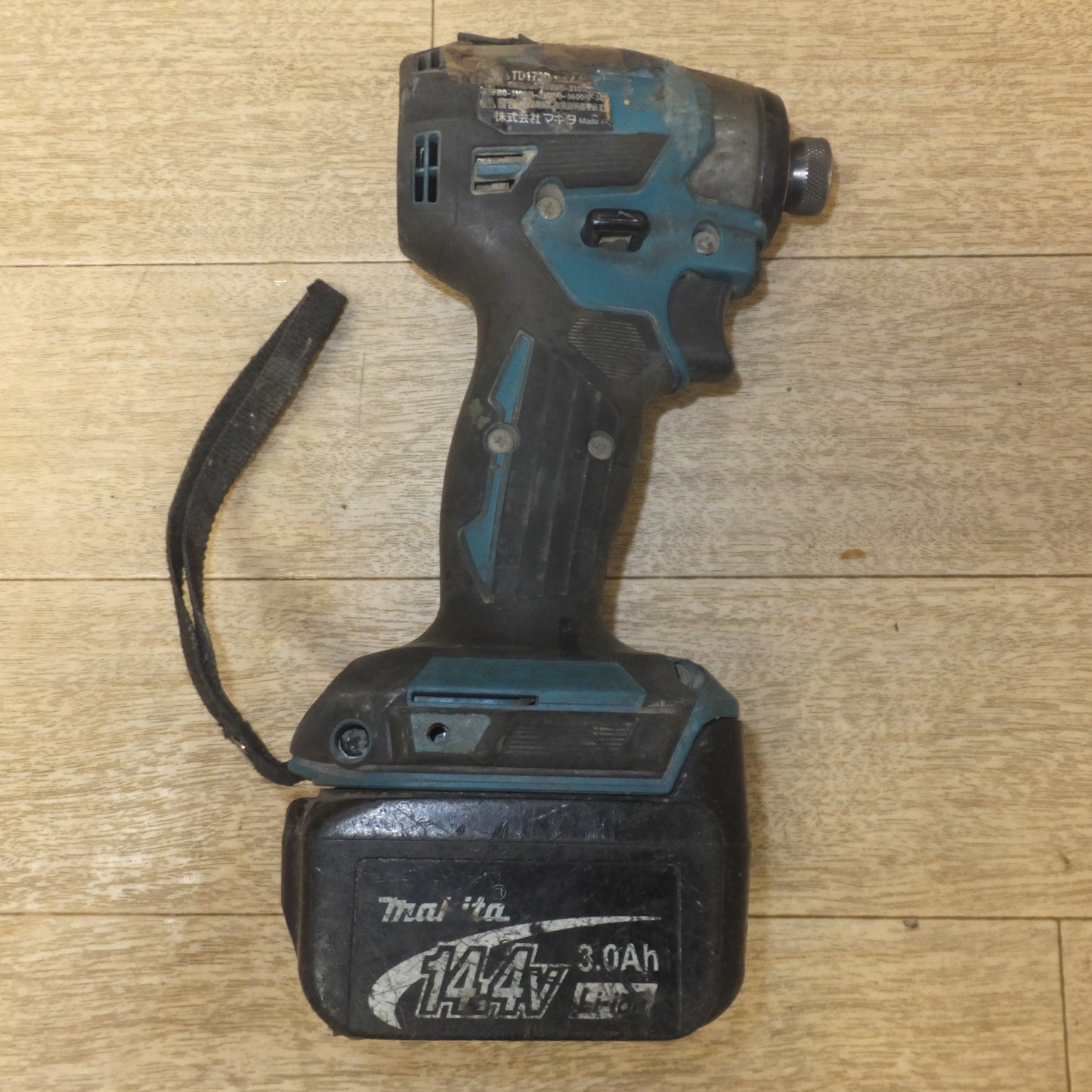 [送料無料] ★マキタ makita 充電式インパクトドライバ TD173D　バッテリ BL1430　セット★