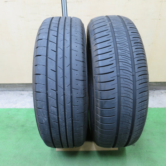 ほぼ未使用！26年！2本◎205/65R16 ブリヂストン トランザ ER33N ダンロップ エナセーブ RV505 タイヤ 16インチ アルファード エスティマ カムリ ヤリスクロス CR-V セレナ 等◎6091904NGノタ