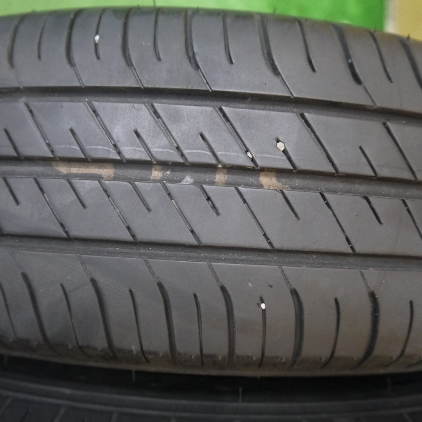 バリ溝！21年！9.5分★155/80R13 グッドイヤー EfficientGrip ECO EG02 スチール ホイール 13インチ PCD100/4H★5051408Hノ