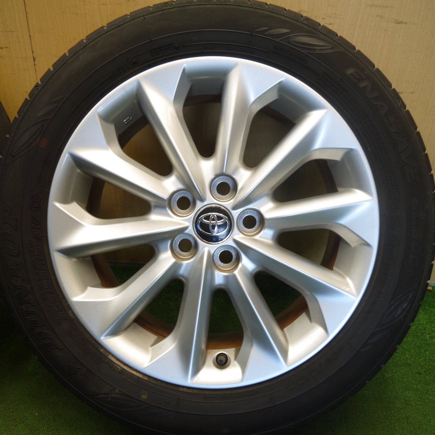 キレイ◎トヨタ 210系 カローラ ツーリング 純正 205/55R16 ダンロップ エナセーブ EC300+ 16インチ PCD100/5H◎6081006Hノ
