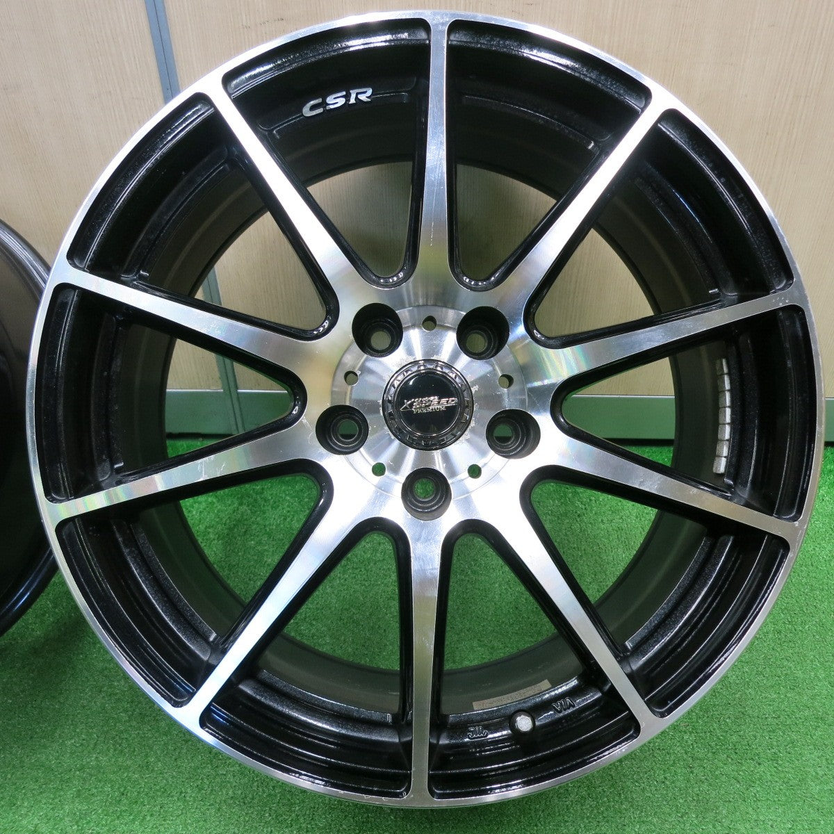 [送料無料] 4本価格★X CROSS SPEED PREMIUM クロススピード プレミアム 18インチ ホイール 18×8J PCD114.3/5H★4101104NJホ