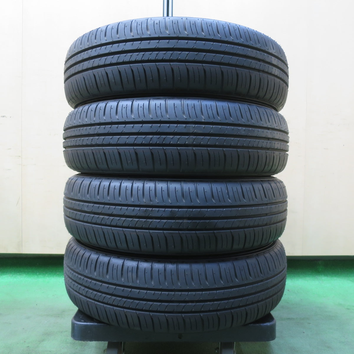 新車外し！24年★三菱 デリカ ミニ 純正 165/60R15 ダンロップ エナセーブ EC300+ 15インチ PCD100/4H★5112410イノ