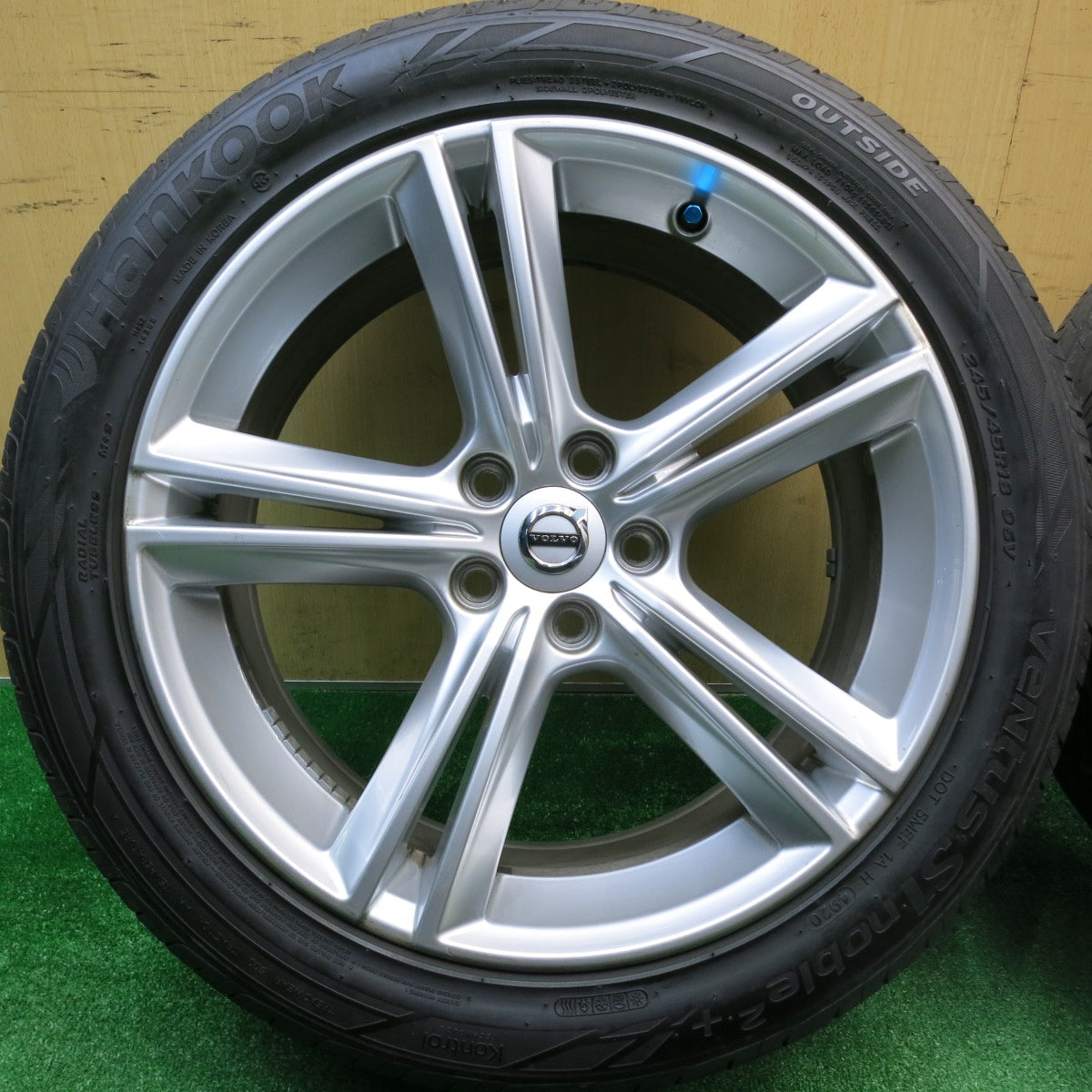 4本価格★ボルボ V90 S90 純正 245/45R18 ハンコック ベンタス S1 noble2+ 18インチ PCD108/5H★5110619HAノ