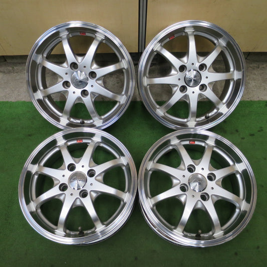 4本価格★Leonis weds H032 14インチ ホイール レオニス ウェッズ 14×5J PCD100/4H★6051502NGホ