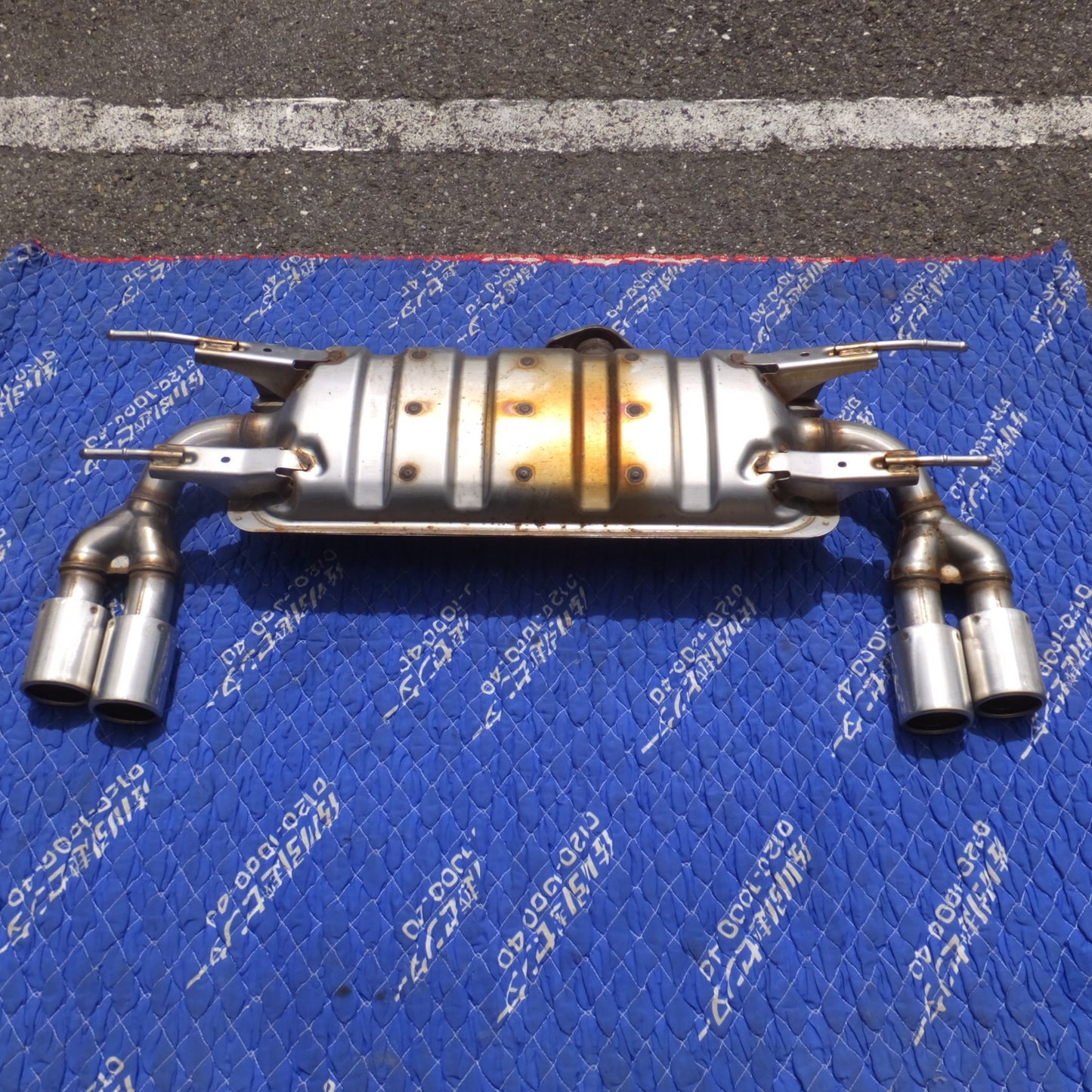 [送料無料] 岐阜発 現状品★フィアット FIAT アバルト ABARTH 純正 124 スパイダー リアピース マフラー MOPAR A403★