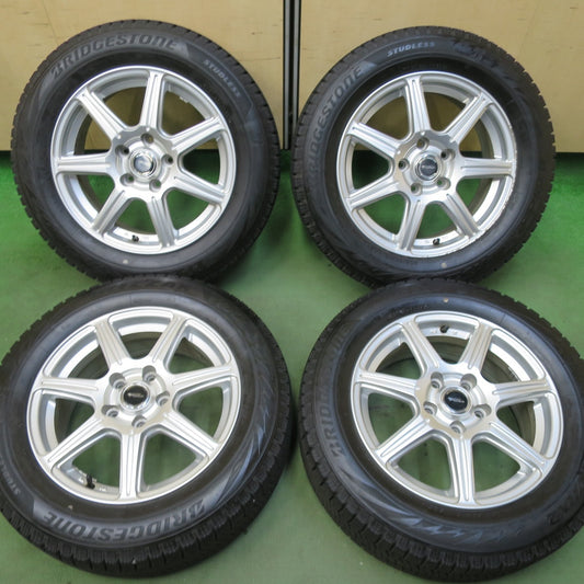 バリ溝！22年！キレイ！9.5分★スタッドレス 205/60R16 ブリヂストン ブリザック VRX2 TOPRUN トップラン 16インチ PCD114.3/5H★5111205TTス