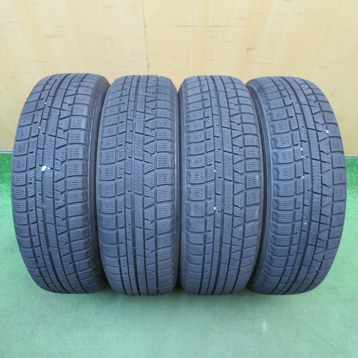 バリ溝！8.5分★MINI F56 等 Kelleners Jr E5 175/65R15 スタッドレス ヨコハマ アイスガード iG50 プラス ケレナーズ ジュニア 15インチ PCD112/5H★6032603NJノ