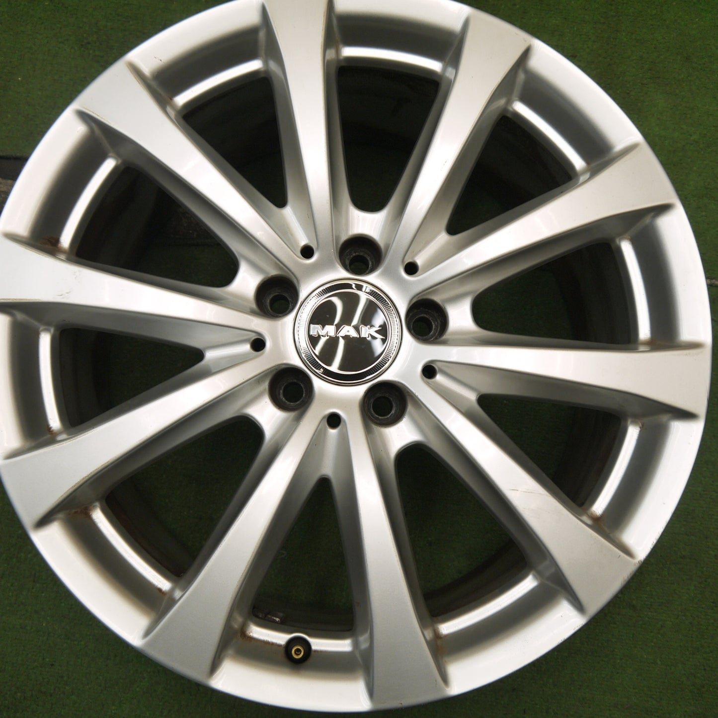 4本価格★ベンツ Sクラス W221 純正 ホイール 18インチ MAK 18×8.5J PCD112/5H★5070411Hホ