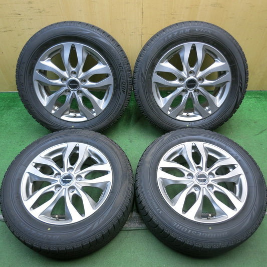 バリ溝！キレイ！8.5分★スタッドレス 205/60R16 ブリヂストン ブリザック VRX BALMINUM バルミナ 16インチ PCD114.3/5H★5092514HAス