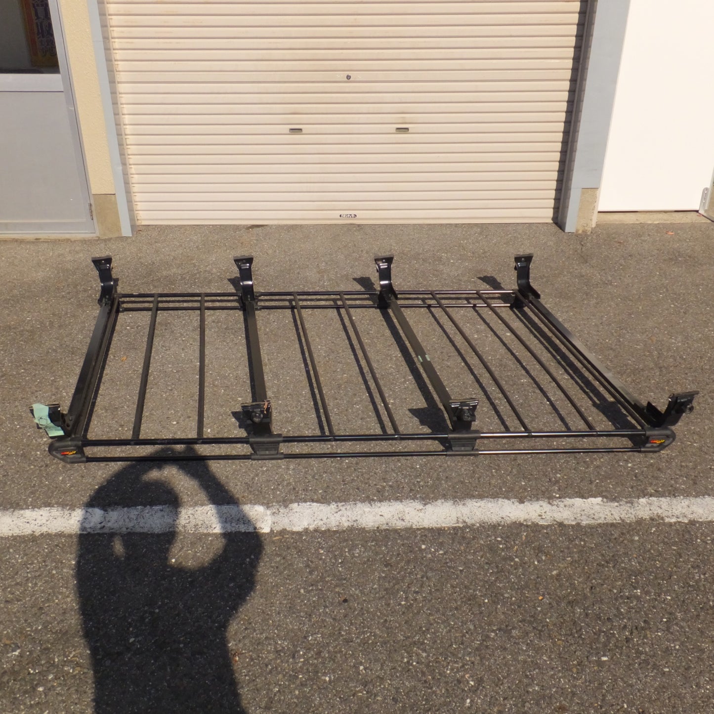 【岐阜発 直接引取限定】現状品★精興工業 TUFREQ ルーフキャリア 8本脚　トヨタ タウンエース 5BF-S403M 着用品　最大荷重 50kg★