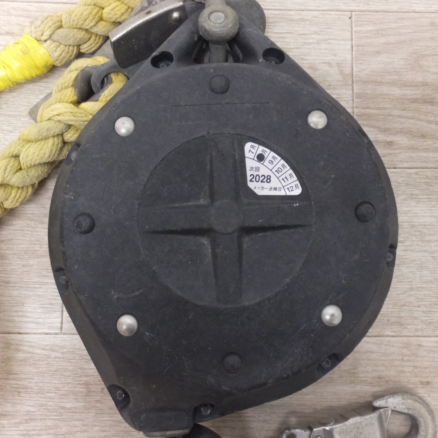 [送料無料] ★キョーワ KYOWA キョーワ式 安全ブロック SAFETY BLOCK ワイヤロープタイプ LB-12 12m　最大使用質量 85kg「1」★