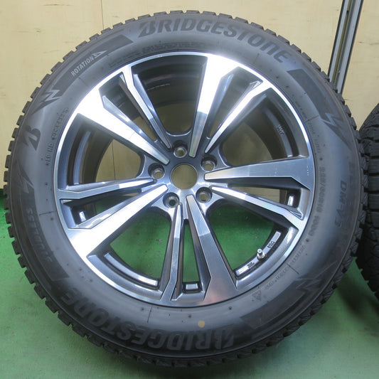 バリ溝!22年!キレイ!9分◎BMW 等 smartline 365 225/60R18 スタッドレス ブリヂストン ブリザック DM-V3 18インチ スマートライン PCD112/5H◎6092906イス