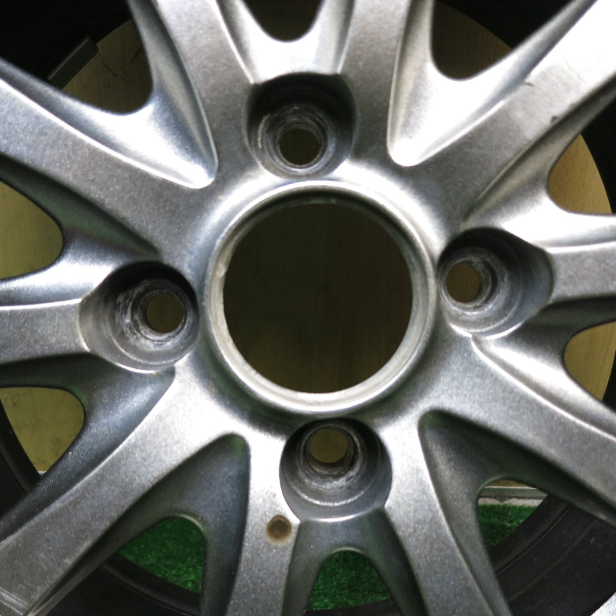 バリ溝！25年！9.5分◎スタッドレス 165/70R14 ブリヂストン ブリザック VRX3 MANARAY SPORT マナレイ スポーツ 14インチ PCD100/4H◎6080401AKス
