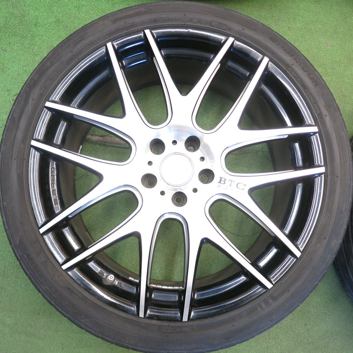 4本価格！23年★Balken BTC basic 245/40R20 ハンコック ベンタス S1 evo3 ヴァルケン 20インチ PCD114.3/5H★6051707HAノ