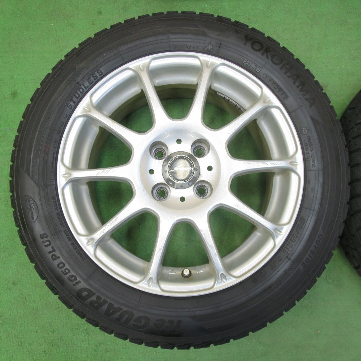 [送料無料] 4本価格★スタッドレス 175/65R15 ヨコハマ アイスガード iG50 プラス Schneider シュナイダー 15インチ PCD100/4H★4103009イス